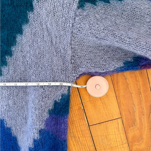 Vintage 1980s hand knit mohair sweater - Picture 5 of 5